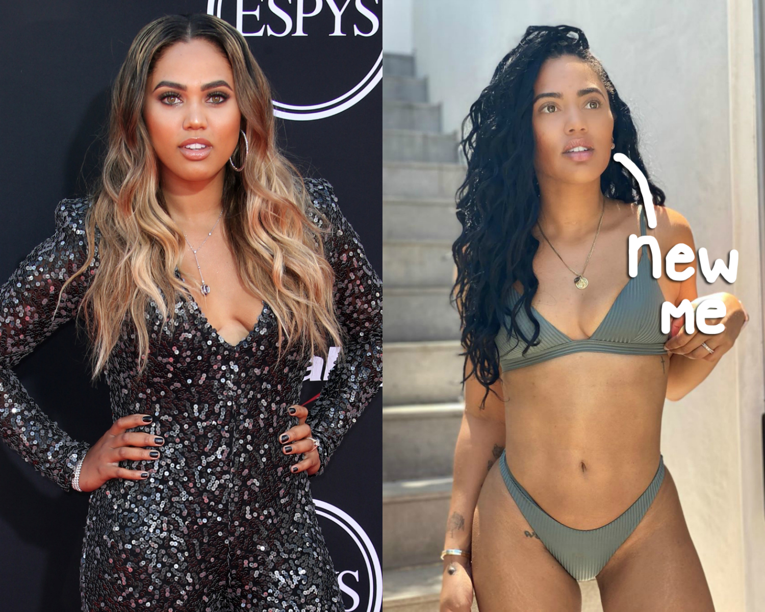 Ayesha Curry Shows Off Lb Weight Loss Announces Fitness Program Perez Hilton