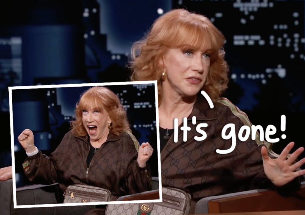 Kathy Griffin Announces Half Of Her Left Lung Is Gone She S
