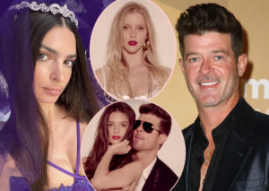 Emily Ratajkowski S Blurred Lines Co Star CONFIRMS Robin Thicke Groped