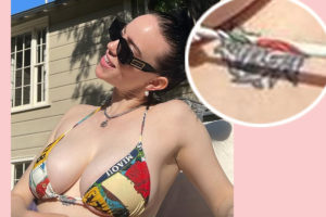 Billie Eilish Reveals Chest Tattoo In VERY Rare Bikini Photo