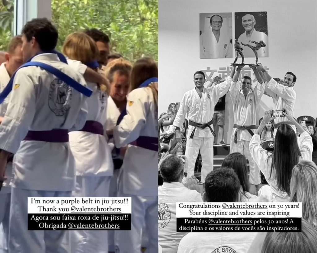 Gisele Bündchen Celebrates Earning New Jiu Jitsu Belt With Her