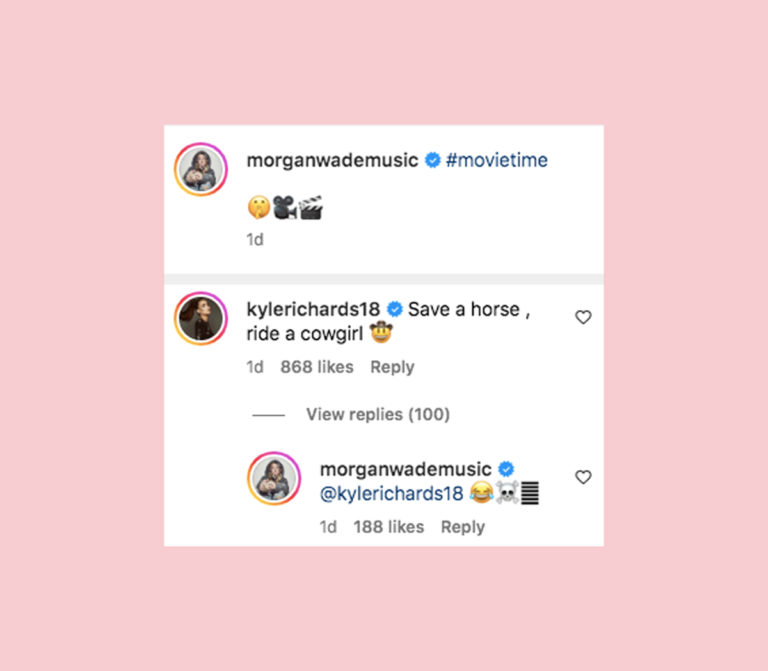 Kyle Richards Leaves SUPER Flirty Comment On Morgan Wade Video Amid