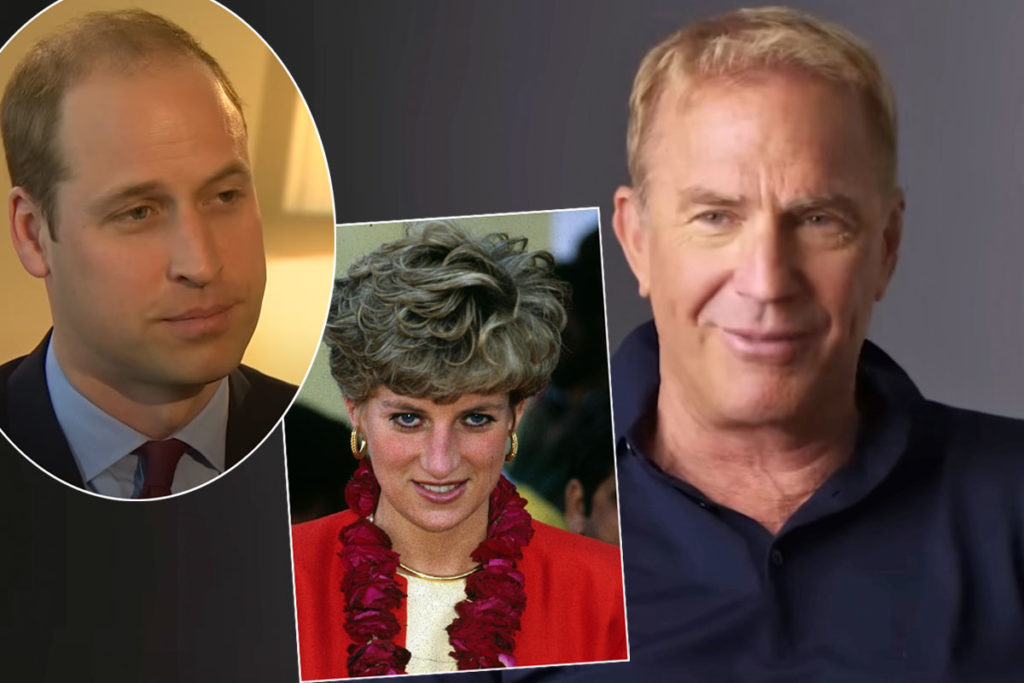 Kevin Costner Says Princess Diana Had A Crush On Him And More Details