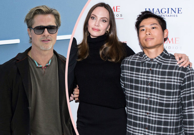 Angelina Jolie Brad Pitts Son Pax Hospitalized After Electric Bike