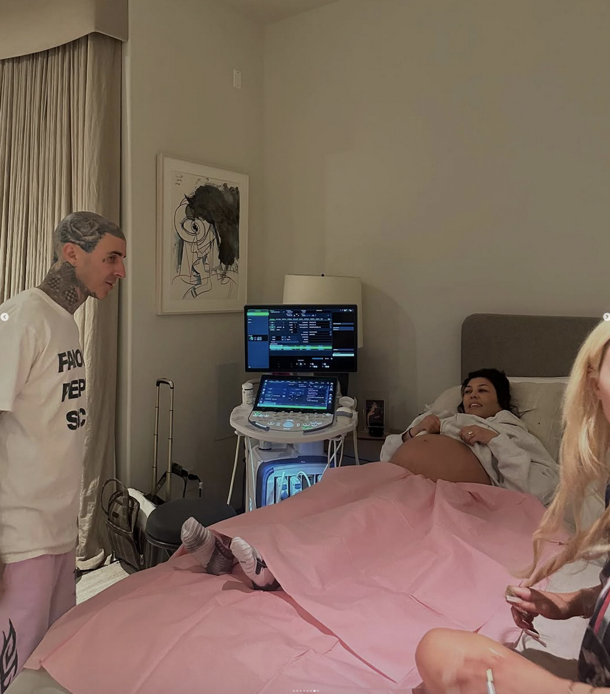 Travis Barker and Kourtney Kardashian baby Rocky photos Instagram 5