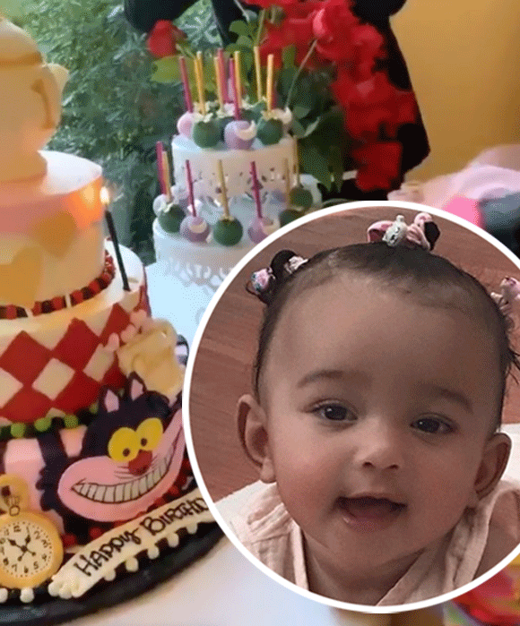 Kim Kardashian's daughter Chicago West celebrates turning FOUR during  birthday bash | Daily Mail Online