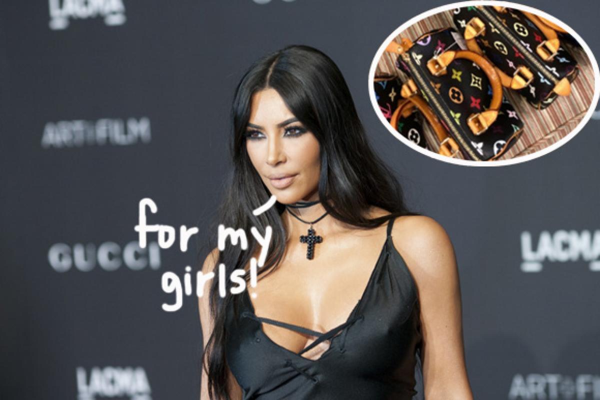Kim Kardashian West Bought Louis Vuitton Bags For North West