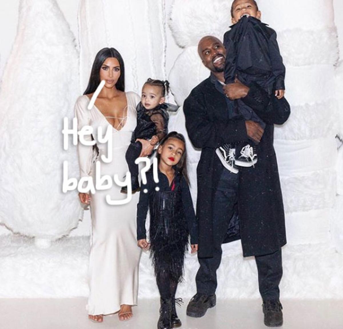 Kim Kardashian & Kanye West Expecting 4th Child Via Surrogate, Due In ...