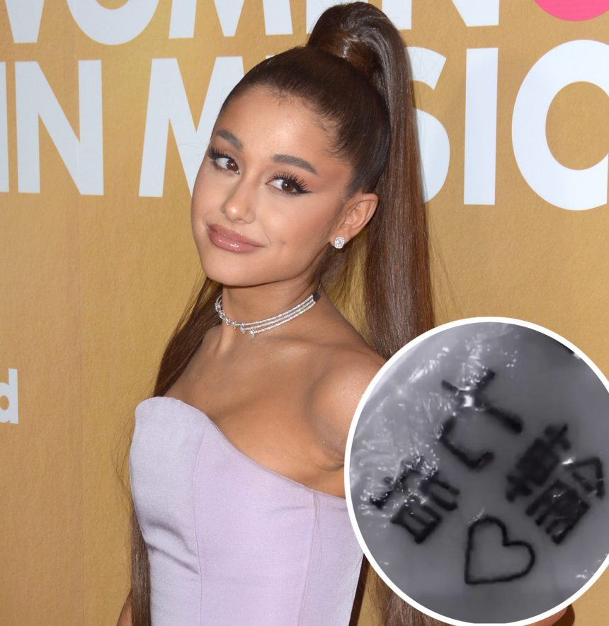 Ariana Grande Tries To Correct Her Misspelled Japanese