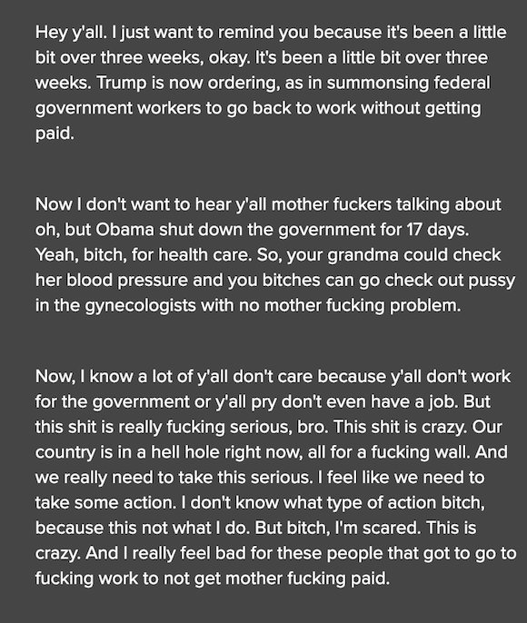 Cardi B Instagram Politics