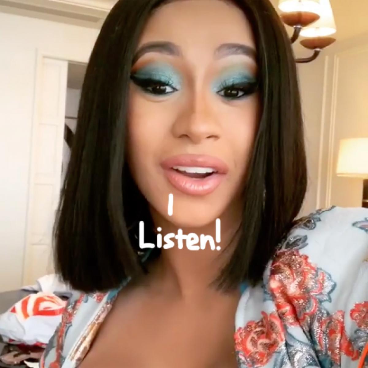 Cardi B's Government Shutdown Rant Is Now A Catchy Song! LISTEN