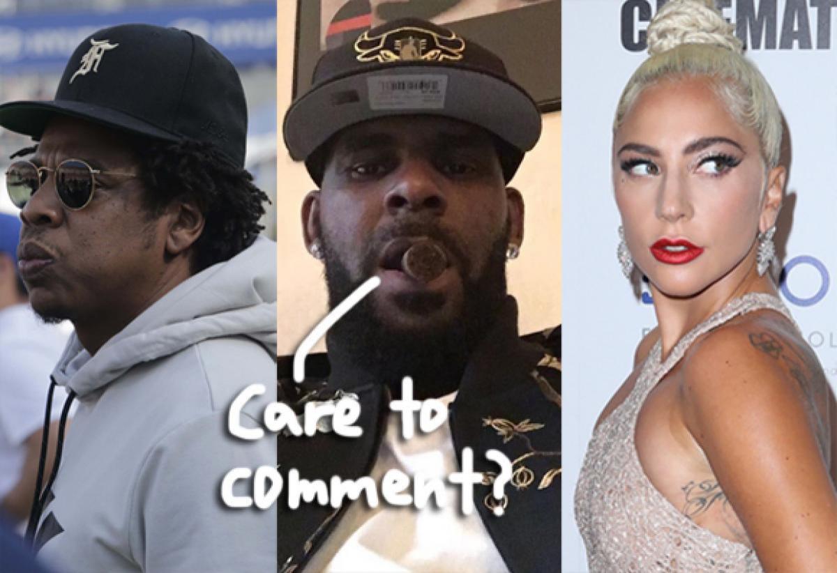 lady gaga no comment r. kelly jay-z