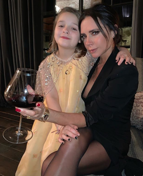 Victoria Beckham Shows Off Mini Me Harper S Posh New