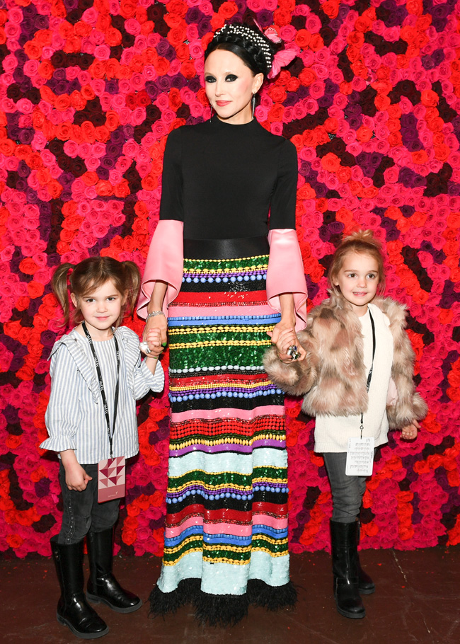 Mila And Emma Stauffer with Stacey Bendet Best Dressed Celebs