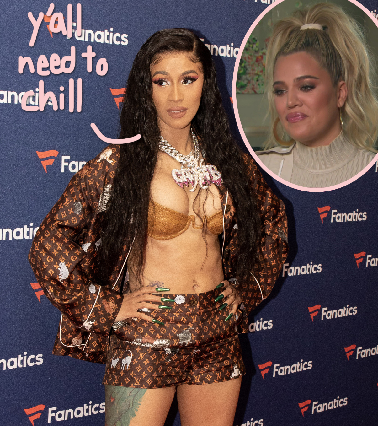 Cardi B Khloe Kardashian Tristan Thompson Cheating Instagram Video