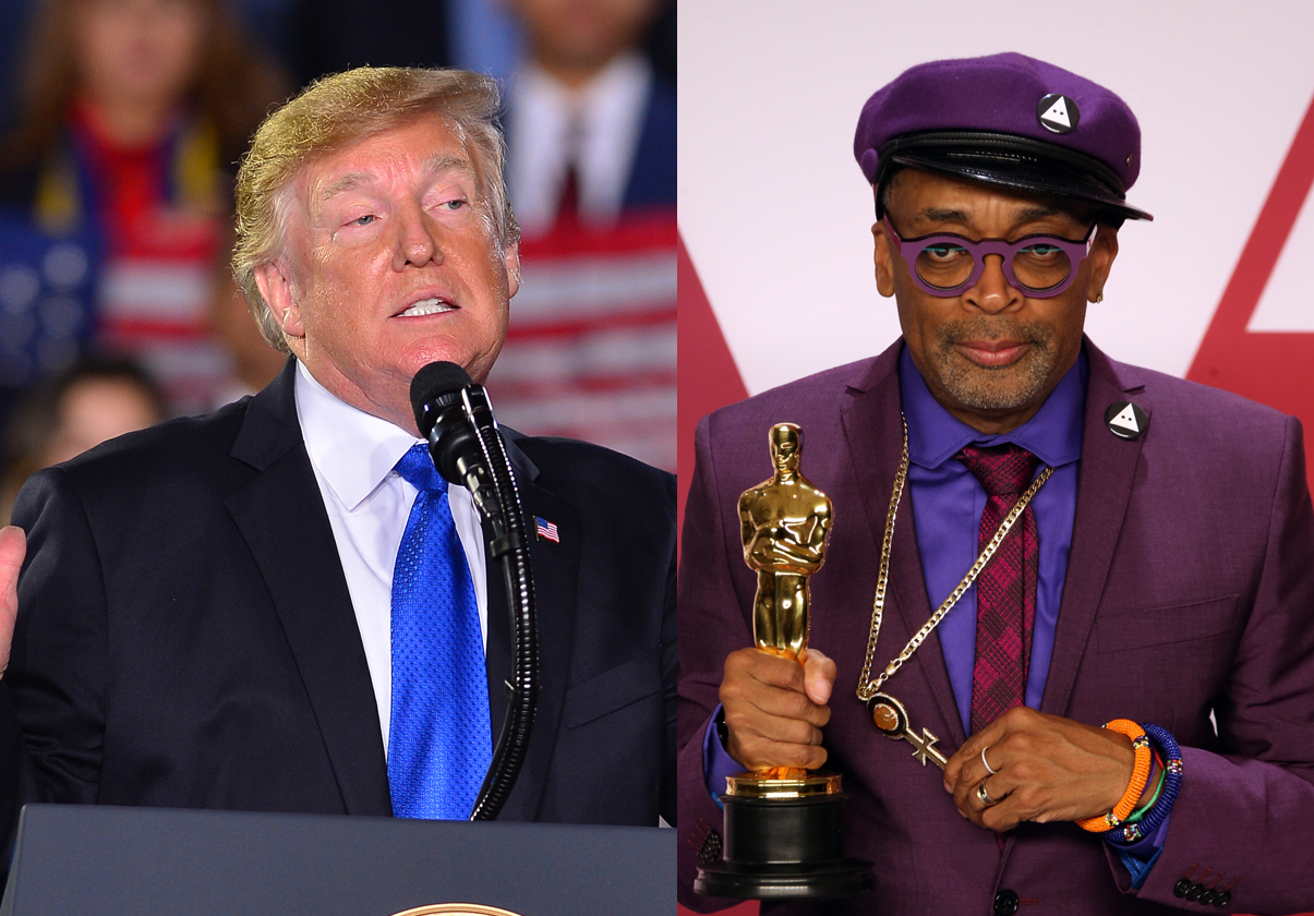 Donald Trump Racist Spike Lee Oscars Speech Twitter