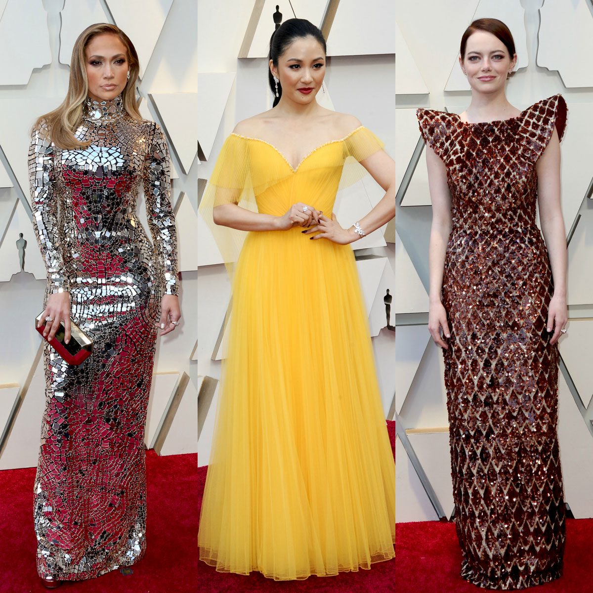 Jennifer Lopez Constance Wu Emma Stone Oscars