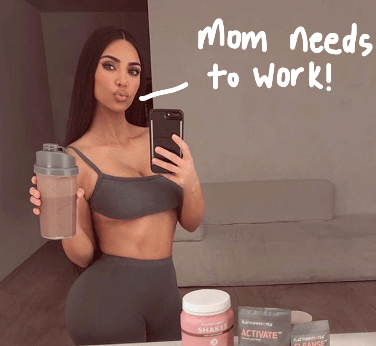 Kim speaks out on Khloe and Tristan