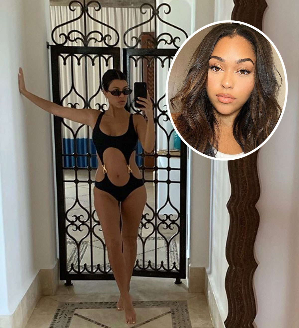 Kourtney Kardashian Shading Jordyn Woods On Instagram