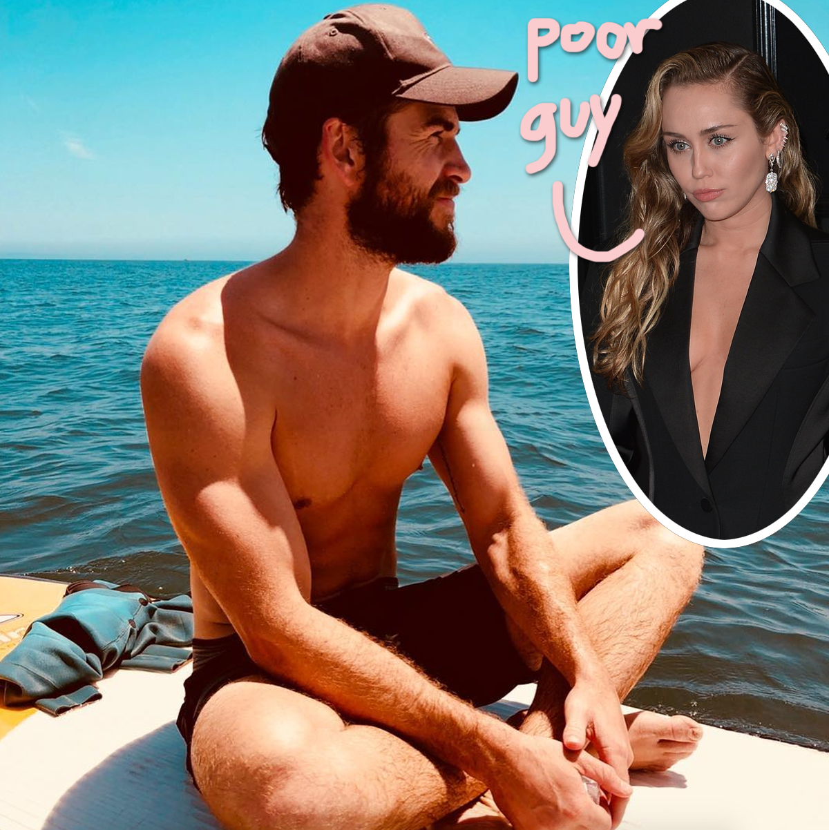 Liam Hemsworth Miley Cyrus Grammys Kidney Stones