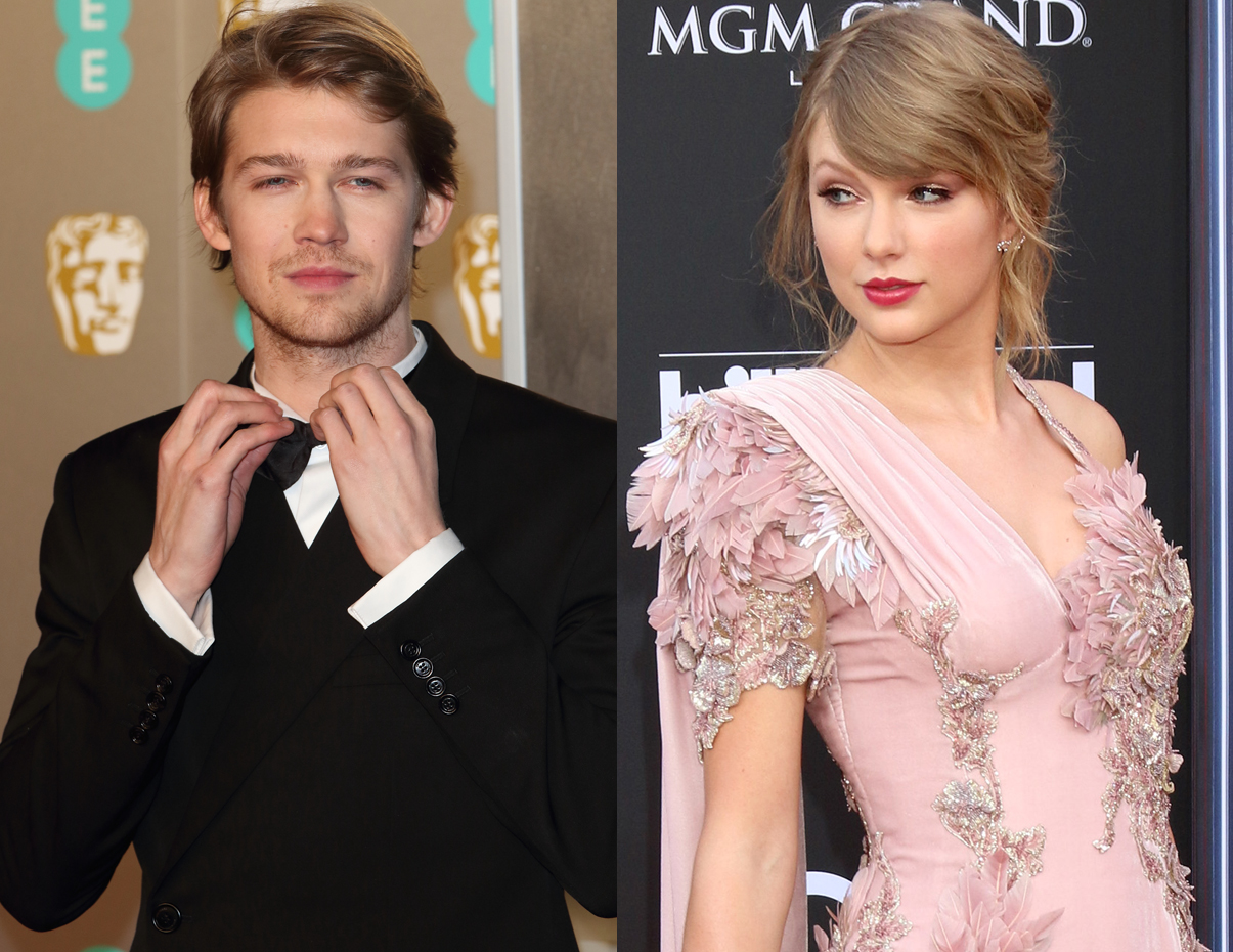 Taylor Swift And Joe Alwyn Get Handsy In Rare Pda Video At Oscars Party Watch Perez Hilton 