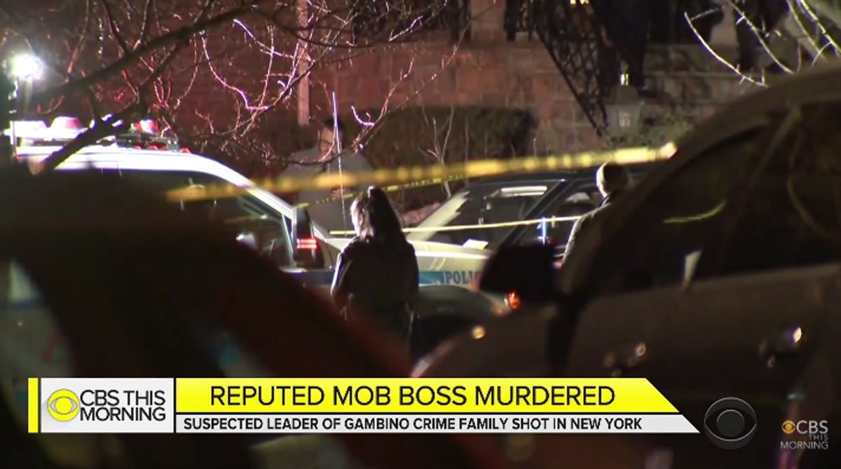New York crime boss Francesco Cali was shot and killed on Wednesday March 13.