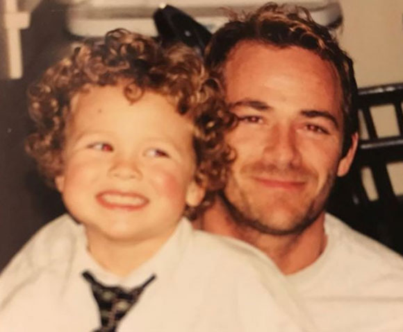 Luke Perry's son describes how life will never be the same without his father.