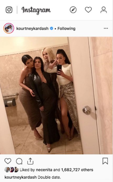 Kylie Jenner & Her Kardashian Sisters Head Out For A Double-Date Girls Night  - Perez Hilton