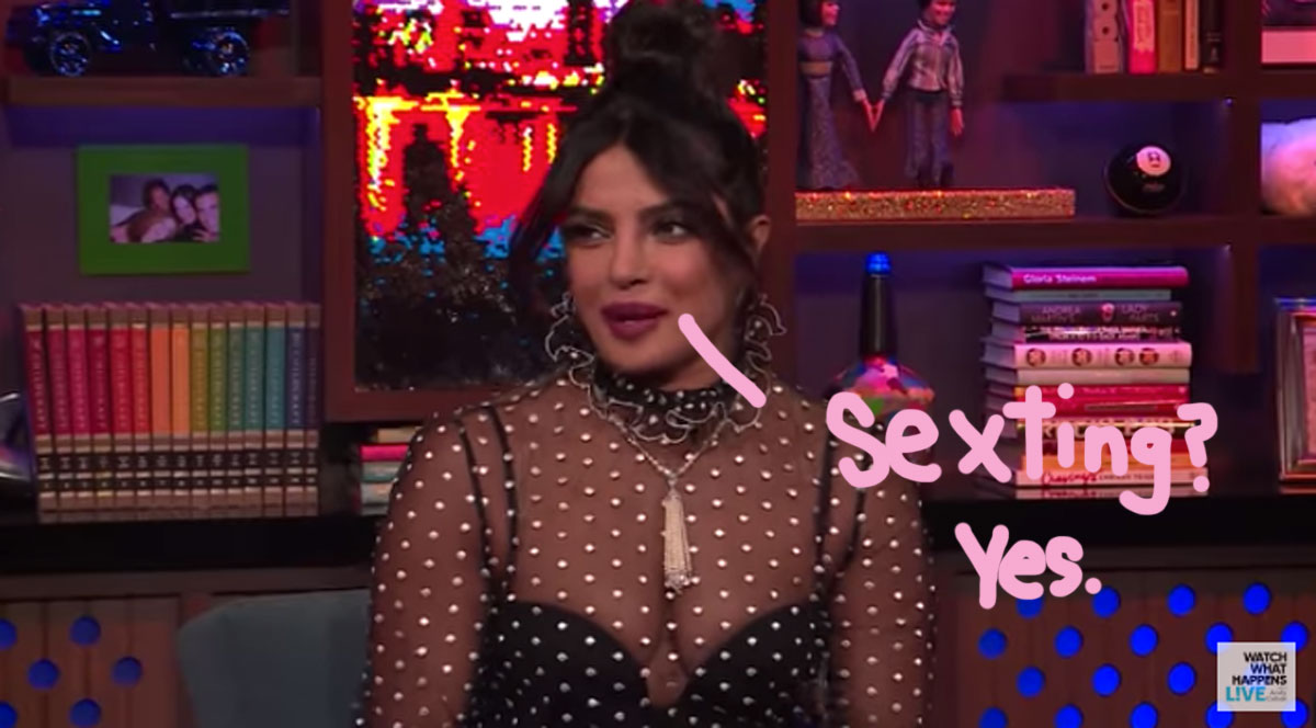 Priyanka Chopra talks sexting Nick Jonas