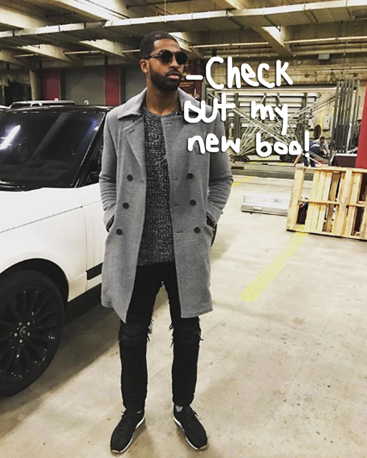 Tristan Thompson's mystery woman revealed