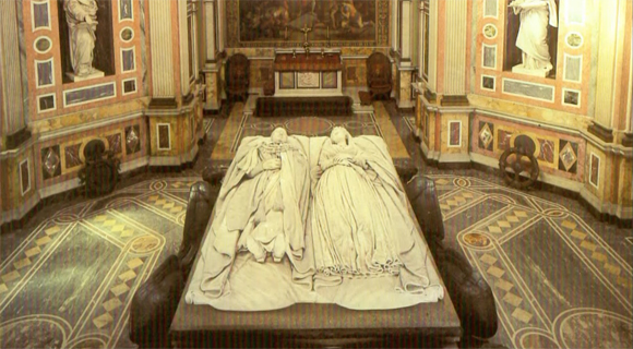 Victoria and Albert in the Royal Mausoleum