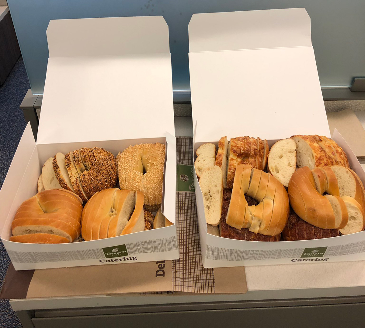 Twitter reacts to bagels sliced like bread