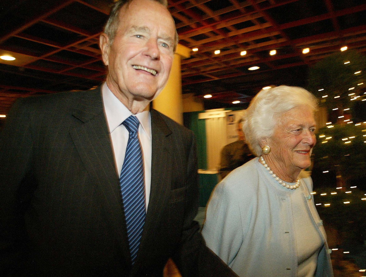 Barbara Bush and George H.W. Bush