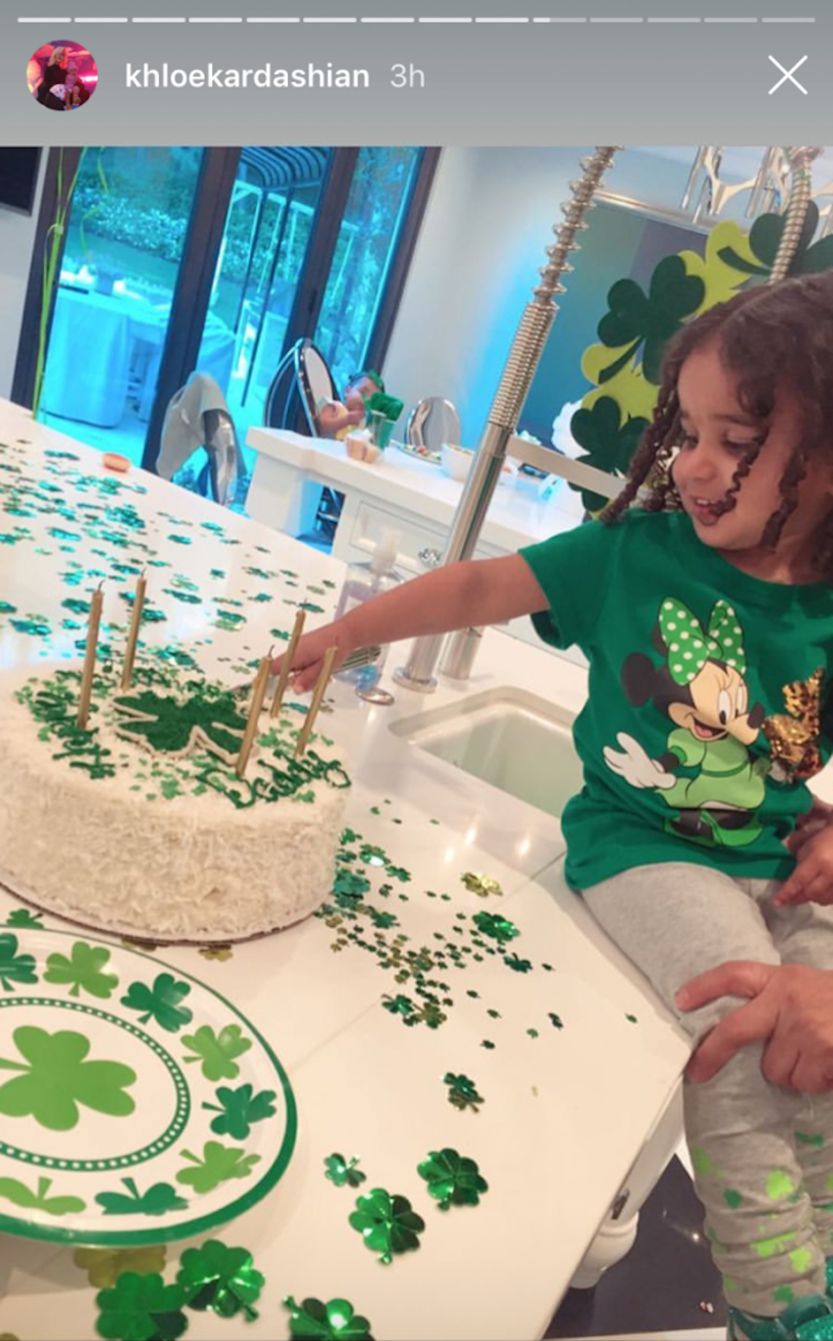 Dream Kardashian Celebrates Rob Kardashian's birthday party