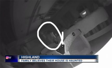 Ghost caught on nanny cam