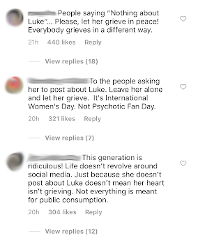 fans come to defense of jennie garth after no luke perry post