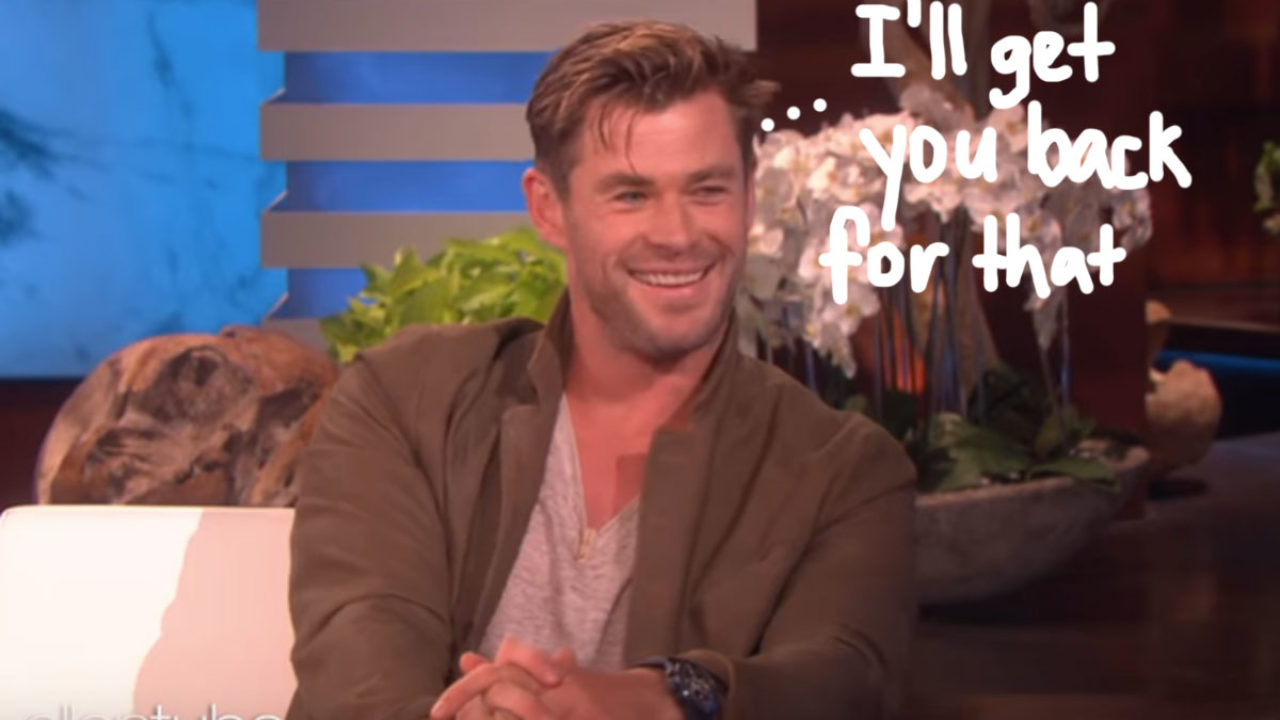 Ellen DeGeneres mostra compilado de Chris Hemsworth sem camisa como Thor