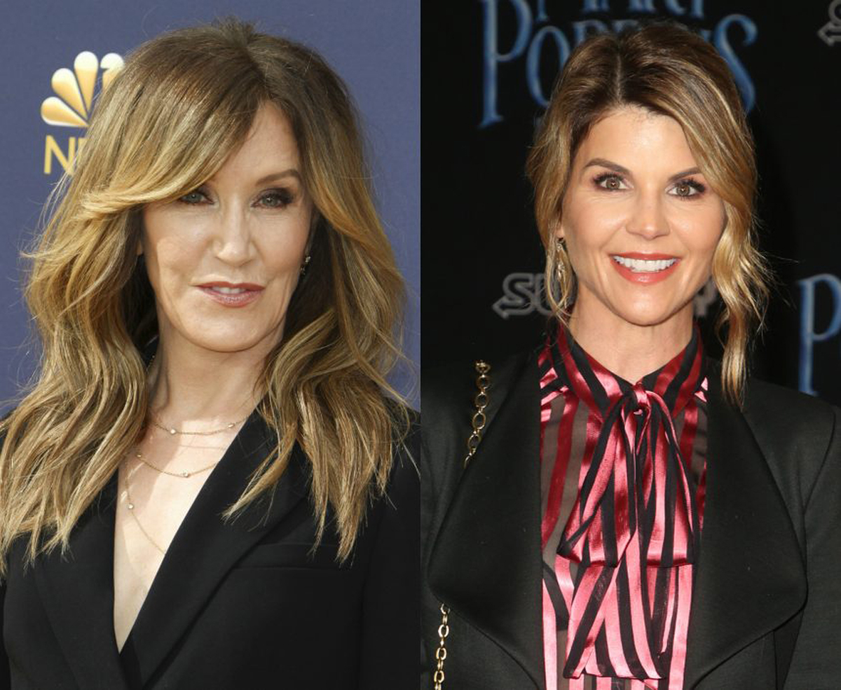 Felicity Huffman and Lori Loughlin face judge!