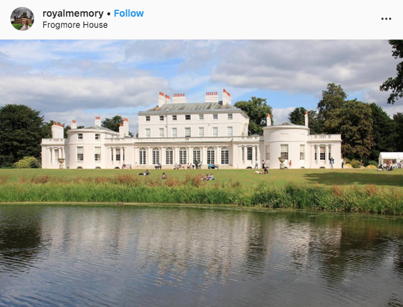 Frogmore Cottage by the Royal Cemetery