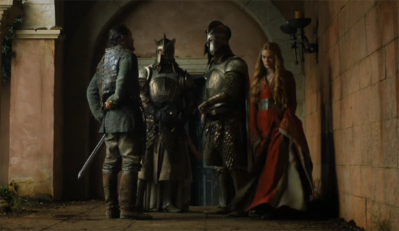 Game Of Thrones Bronn and Cersei Tea