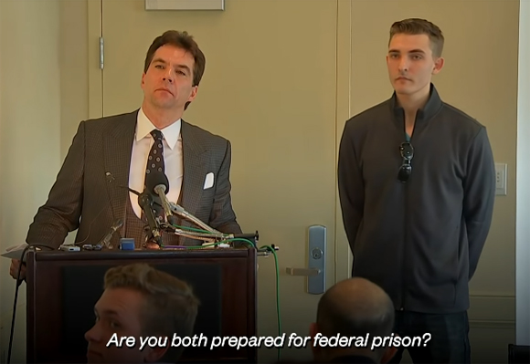 Jacob Wohl and Jack Burkman asked about federal prison