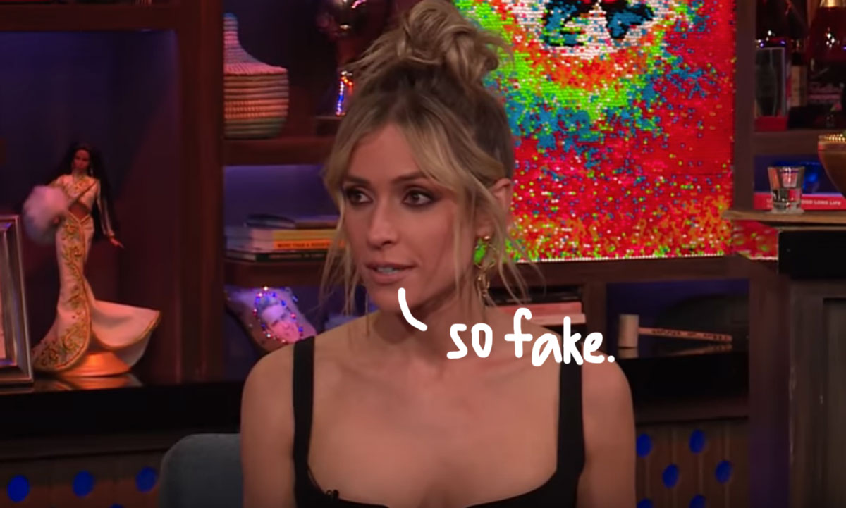 Kristin Cavallari says her story line on 'The Hills' was fake.