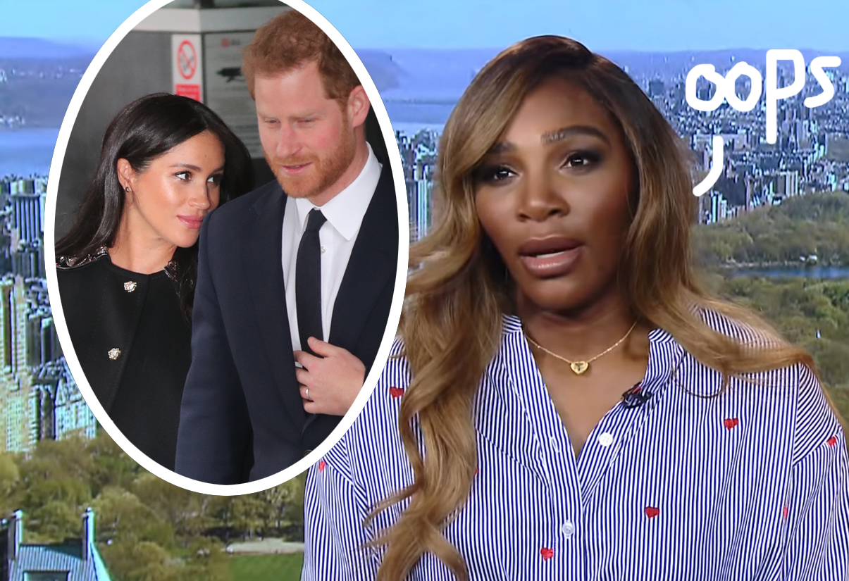 Meghan Markle Royal Baby Sex Serena Williams Interview