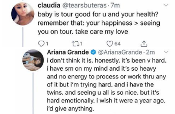 Ariana Grande's Health Went Downhill During World Tour!