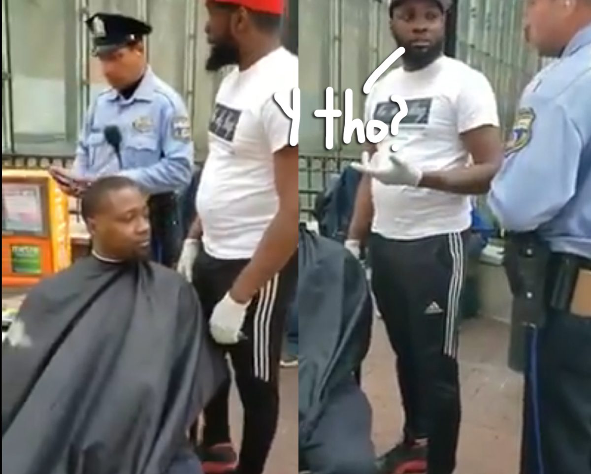 Philly Barber Confused After Cop Allegedly Orders Him To