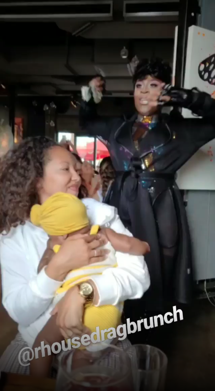 gabrielle union attends a miami drag brunch