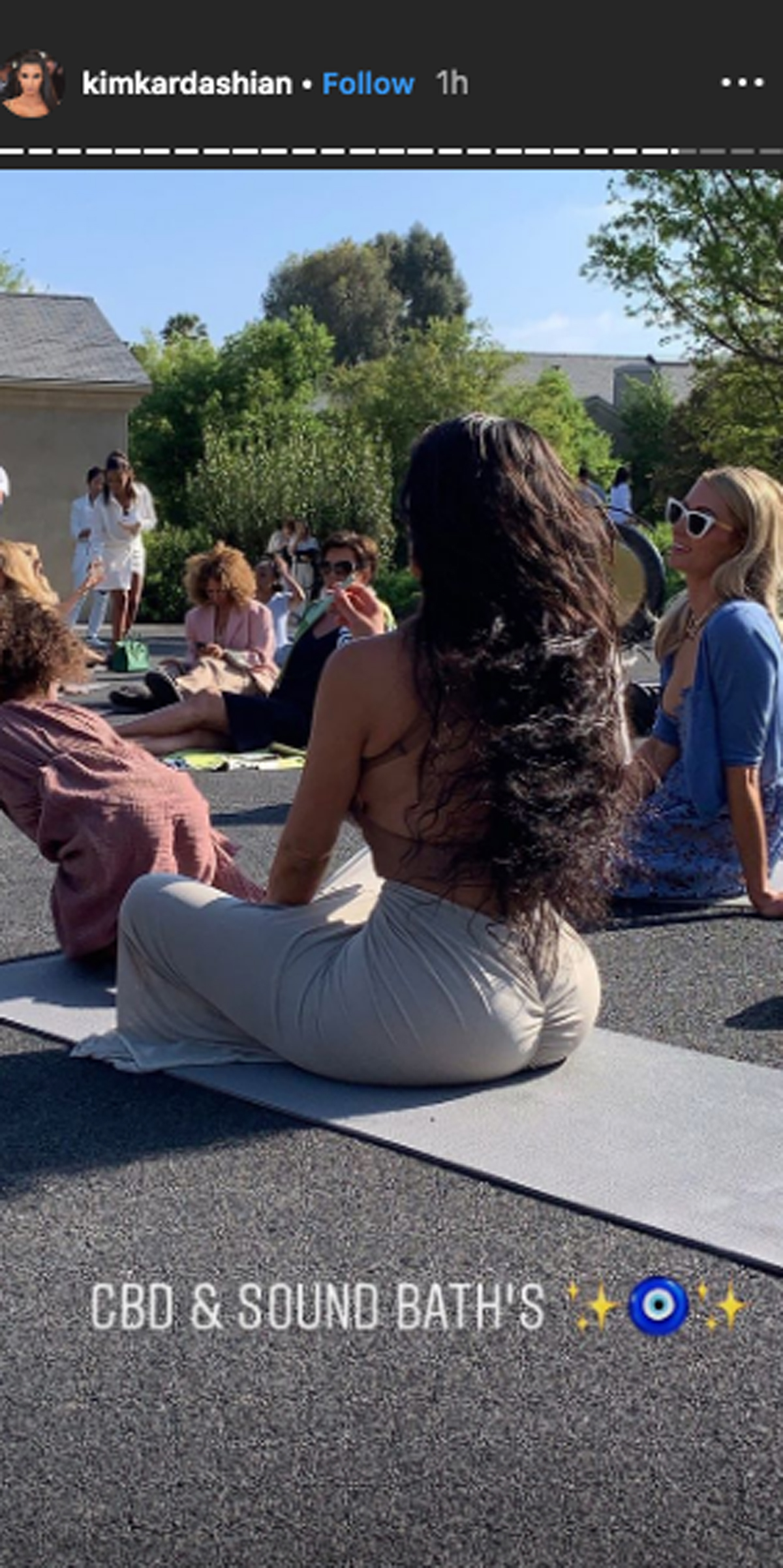 Kim Kardashian Reveals At Her CBD Baby Shower That 'The Baby Is Coming