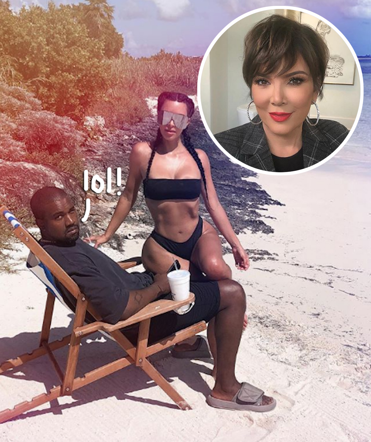 kris jenner kim kardashian west kanye west surprise fans on tour bus