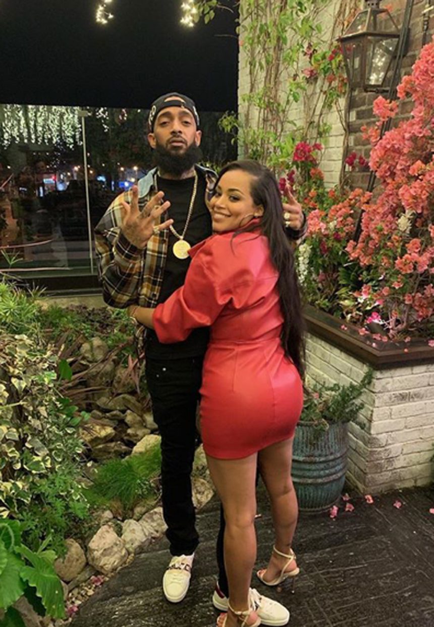 Nipsey Hussle S Longtime Love Lauren London Shares Touching Tattoo Tribute Perez Hilton