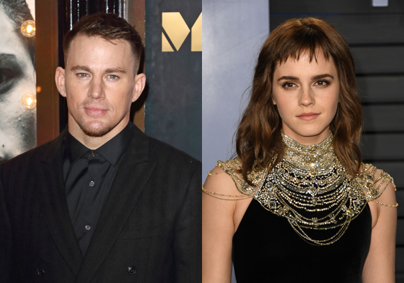 Channing Tatum and Emma Watson